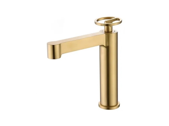 Смесителна батерия за мивка Olimpo Brushed Gold