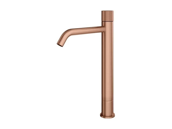 Eлегантен висок смесител за мивка Logica Shine Rose Gold