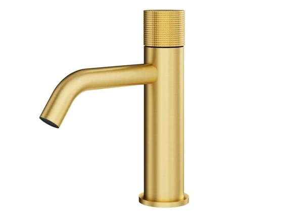 Logica Shine Brushed Gold смесител за мивка