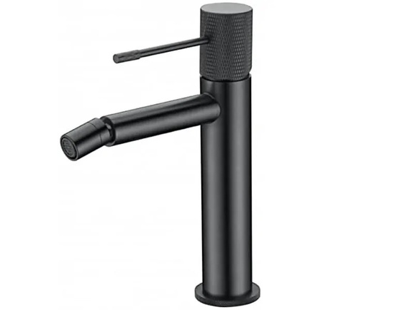 Стилен смесител за биде Line Black Gun Metal