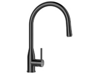 Стилен смесител за кухня Kavus Gun Metal Pullout