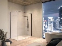 Стилна душ кабина Calypso Win Black B1 90x140см