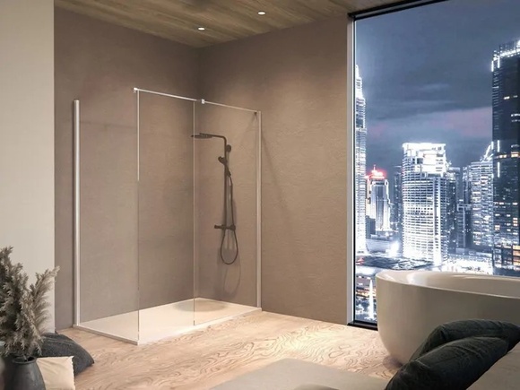 Елегантна душ кабина Calypso Win Chrome SBR1 90x160см