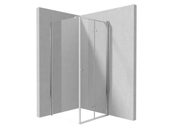 Луксозна душ кабина Kerria Plus Chrome 90см